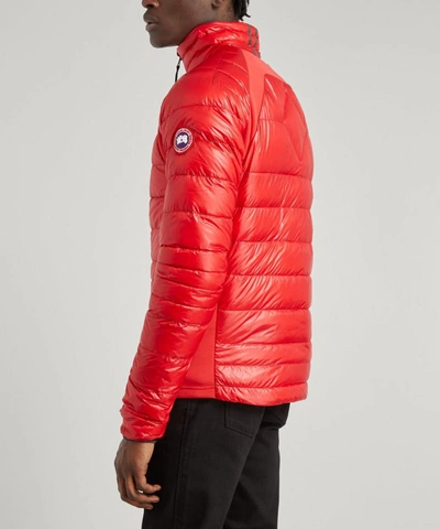 Canada Goose Quilted Shell Down-filled Jacket In Red
