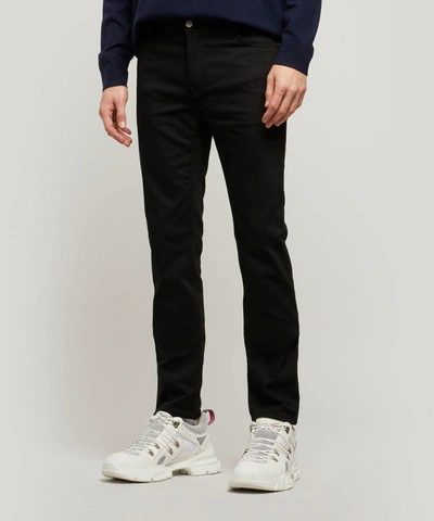 Shop Acne Studios Mens North Stay Black Straight Fit Jeans