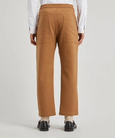 Shop Barena Venezia Bativoga Jogger Trousers In Biscotte