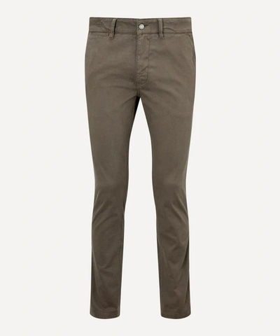 Shop Nn07 Marco 1400 Slim Chino Trousers In Khaki