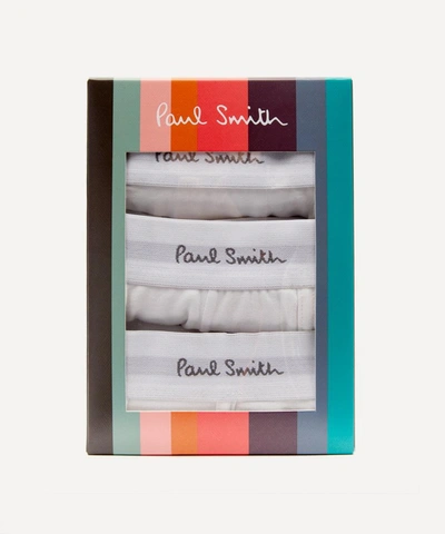 Shop Paul Smith White Boxer Briefs Three Pack