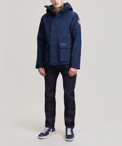 Shop Canada Goose Lockeport Jacket In Atlantic Navy