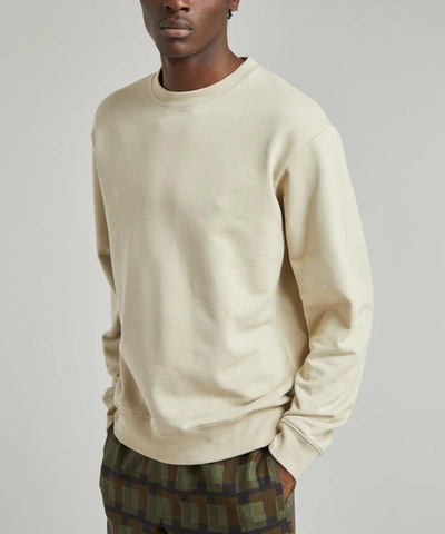 Shop Dries Van Noten Cotton Jersey Sweatshirt In Cement