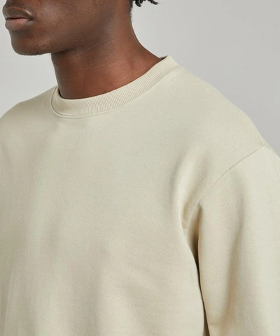 Shop Dries Van Noten Cotton Jersey Sweatshirt In Cement