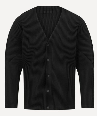 Shop Issey Miyake Core Long Blazer In Black