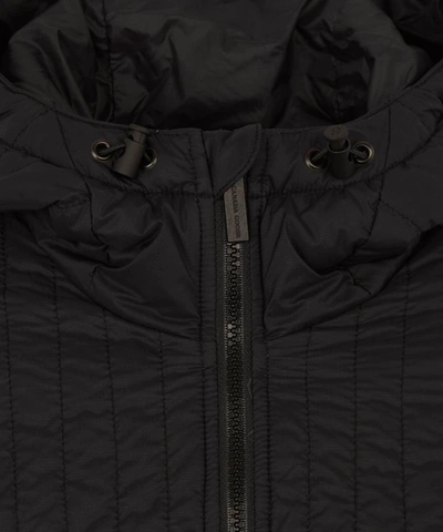 Shop Canada Goose Cabri Hooded Ripstop Jacket In Black