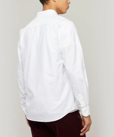 Shop Norse Projects Anton Oxford Shirt In White