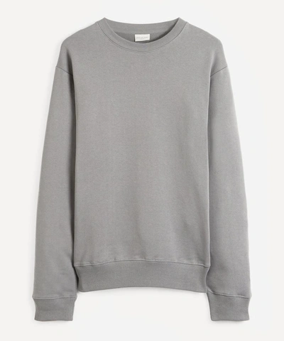 Shop Dries Van Noten Cotton Jersey Sweatshirt In Grey