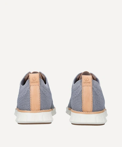 Shop Cole Haan Zerogrant Stitchlite Oxford Shoe - Size 6 In Grey