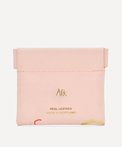 Shop Ark Portrait Snap Purse In Light Pink