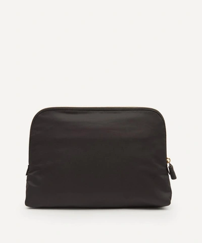 Anya Hindmarch Lotions And Potions Recycled Nylon Pouch In Black