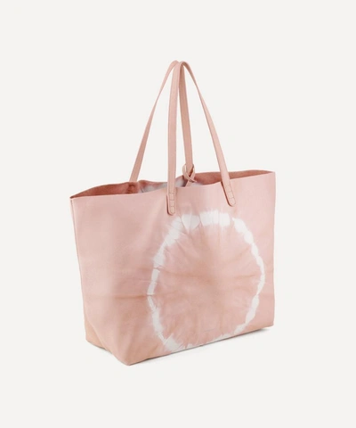 Shop Mansur Gavriel Tie-dye Leather Oversized Tote Bag In Puff