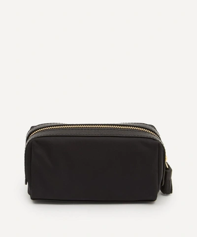 Shop Anya Hindmarch Girlie Stuff Recycled Nylon Pouch In Black