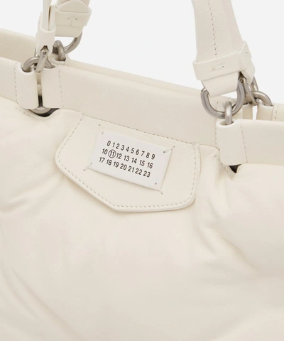 Shop Maison Margiela Glam Slam Large Tote Bag In White