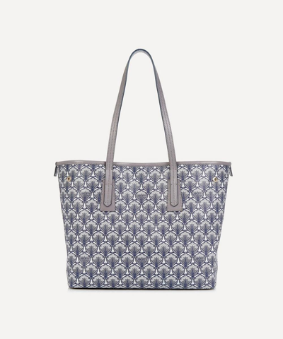 Shop Liberty London Iphis Little Marlborough Tote Bag In Grey