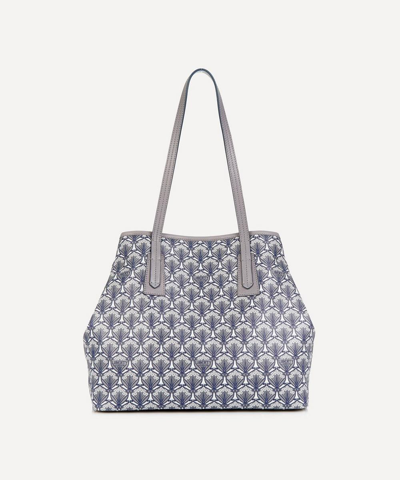 Shop Liberty London Iphis Little Marlborough Tote Bag In Grey