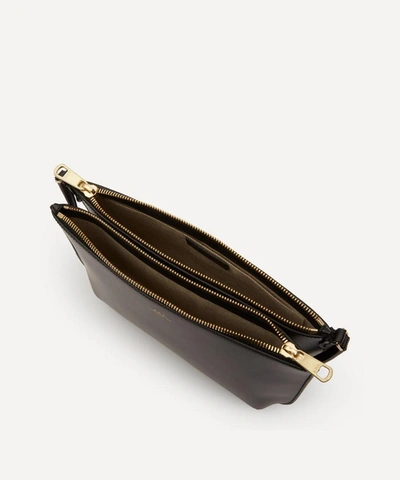 Shop A.p.c. Sarah Leather Cross-body Bag In Noir