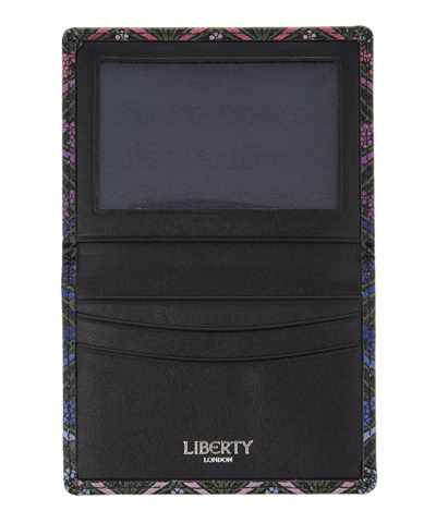 Shop Liberty London Dusk Iphis Travel Card Holder In Purple