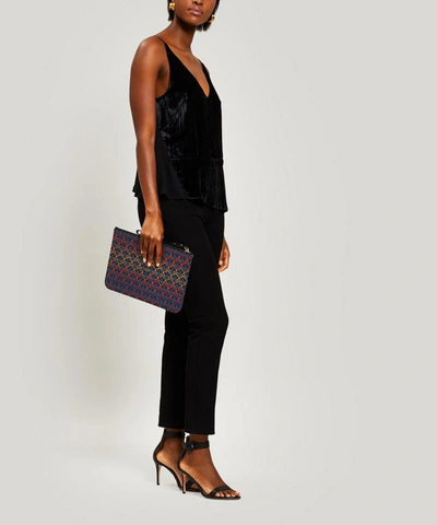 Shop Liberty London Liberty Iphis Canvas Dawn Clutch