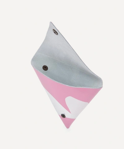 Shop Ark Abstract Samosa Purse In Pink