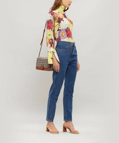Liberty London Iphis Portland Cross-body Bag In Tan