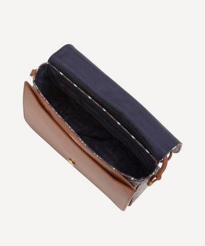 Liberty London Iphis Portland Cross-body Bag In Tan