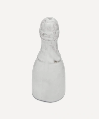 Astier De Villatte Champagne Bottle Glazed Terracotta Incense Holder
