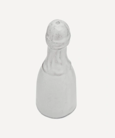 Astier De Villatte Champagne Bottle Glazed Terracotta Incense Holder