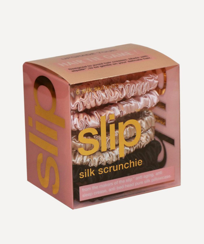 Shop Slip Skinny Silk Scrunchies Pack Of 6 In Assorted