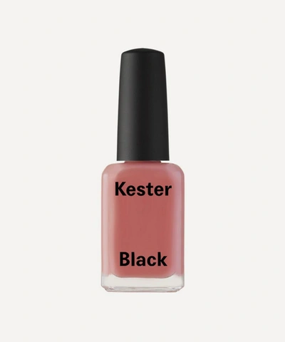 Shop Kester Black Nail Polish In Petra