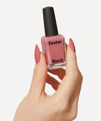 Shop Kester Black Nail Polish In Petra