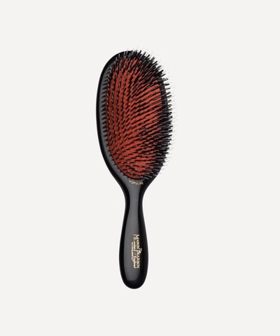 Shop Mason Pearson Popular Mixed Bristle Bn1 Hair Brush In Black