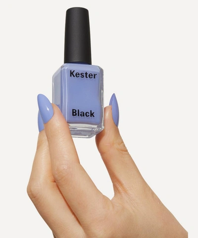 Shop Kester Black Nail Polish In Aquarius