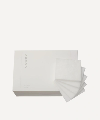 Shop Suqqu Cotton Pads 120 Pack In White
