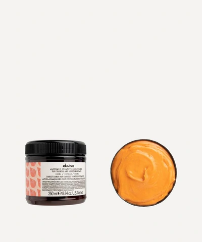 Davines Alchemic Creative Conditioner In Coral 250ml In Coral