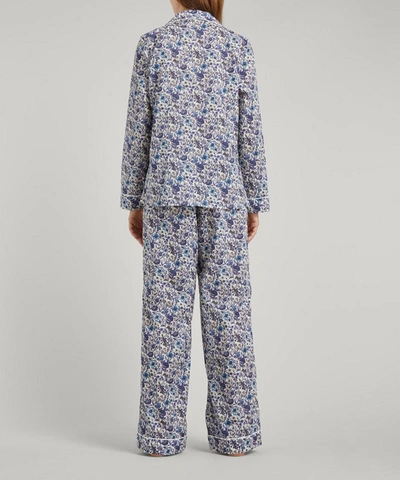 Shop Liberty Women's Rachel Tana Lawn Cotton Pyjama Set In Blue