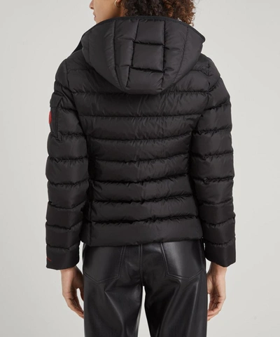 Shop Moncler Exclusive Born To Protect Teremba Recycled Nylon Quilted Jacket In Black