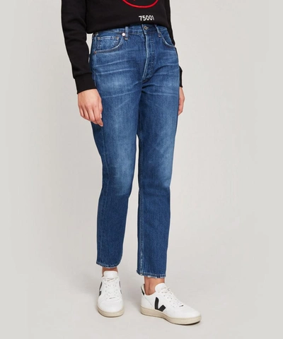 Shop Citizens Of Humanity Charlotte High-rise Straight Jeans In Hold On