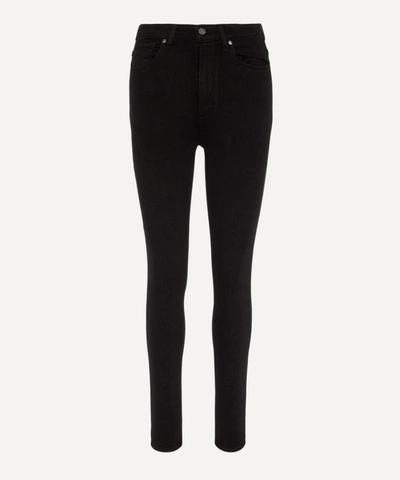 Shop Paige Margot Super Skinny Jeans In Black