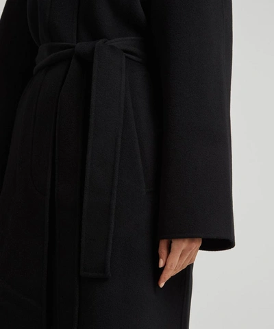 Shop Acne Studios Orea Double-face Wool Coat In Black