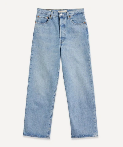 Shop Levi's Ribcage Straight Ankle Jeans for 60% Off at