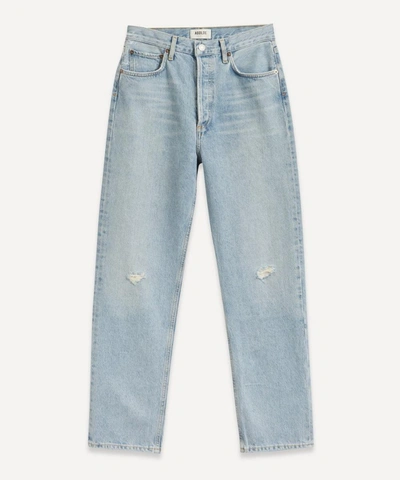 Shop Agolde 90s Pinch Waist Straight-leg Jeans In Flashback