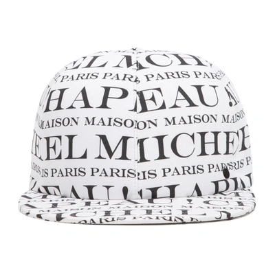 Shop Maison Michel Maisono Michel Hailey Icon Hat In White