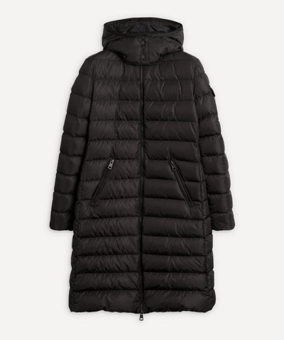 Shop Moncler Exclusive Born To Protect Lemenez Recycled Nylon Quilted Coat In Black