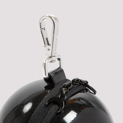 Shop Marine Serre Micro Ball Bag In Black