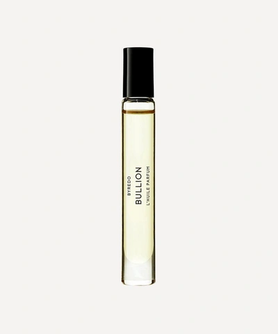 Shop Byredo Bullion Roll-on Perfume Oil 7.5ml In White