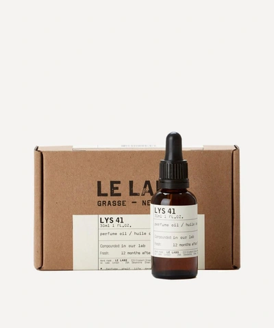 Shop Le Labo Lys 41 Perfume Oil 30ml In White