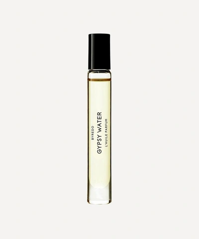 Shop Byredo Gypsy Water Roll-on Perfume Oil 7.5ml In White