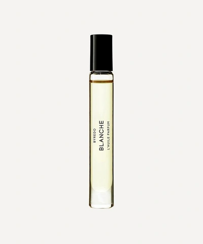 Shop Byredo Blanche Roll-on Perfume Oil 7.5ml In White