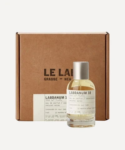 Shop Le Labo Labdanum 18 Eau De Parfum 50ml In White